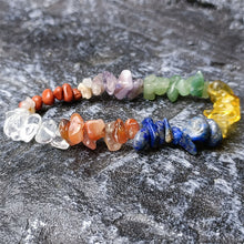 Cargar imagen en el visor de la galería, Set 11 Piezas | Pulseras y Collar de Piedras Naturales + 7 Piedras para cada Chakras