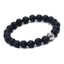 Cargar imagen en el visor de la galería, Natural Stones Beads Adjustable Bracelet 8mm