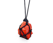 Cargar imagen en el visor de la galería, Crystal-Stone Adjustable Holder Leather Necklace