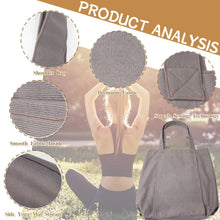 Cargar imagen en el visor de la galería, Bolsa de Yoga y Pilates en Canvas | Porta Mat de Ejercicio