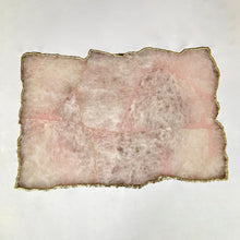 Cargar imagen en el visor de la galería, Rose Quartz Agate Crystal Gemstone Quartz Coffee Table