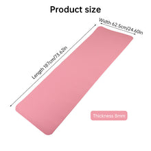 Cargar imagen en el visor de la galería, Extra-Long NBR Yoga Mat 200x80cm - 20mm Thick for Yoga, Pilates & Home Gym