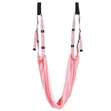 Cargar imagen en el visor de la galería, Aerial Yoga Strap & Door Hanging Hammock Swing – Elastic Stretch Belt for Flexibility Training