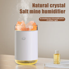 Cargar imagen en el visor de la galería, Crystal Salt Stone Humidifier Household Silent Air Humidification Aromatherapy Essential Oil Diffuser