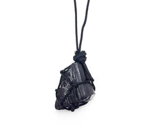 Cargar imagen en el visor de la galería, Crystal-Stone Adjustable Holder Leather Necklace