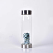 Cargar imagen en el visor de la galería, Copa de Agua con Piedras de Cuarzo Natural | Vibras & Cristales