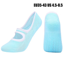 Cargar imagen en el visor de la galería, Anti-Slip Yoga & Pilates Ankle Socks Breathable Backless Dance Sports Socks