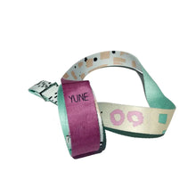 Cargar imagen en el visor de la galería, Hemlock Yoga Strap – Multicolor Stretching Strap w/ Metal Buckles | Yune Yoga-4