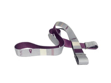 Cargar imagen en el visor de la galería, Suzy Yoga Strap – Grey Stretching Strap w/ Metal Buckles | Yune Yoga-0