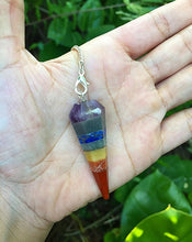 Cargar imagen en el visor de la galería, 7 Chakras Pendulum