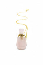 Cargar imagen en el visor de la galería, Natural Quartz Perfume Bottle Necklace