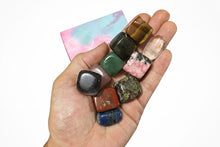 Cargar imagen en el visor de la galería, 10 Chakras Tumbled Stones Set Box