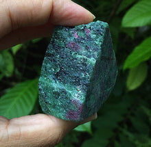 Cargar imagen en el visor de la galería, Ruby Zoisite Rough Stone