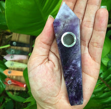 Cargar imagen en el visor de la galería, Crystal Quartz Smoking Pipes