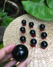 Cargar imagen en el visor de la galería, Black Obsidian Spheres w/ Stand 30mm