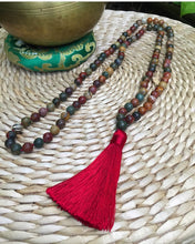 Cargar imagen en el visor de la galería, Red Jasper Japa Mala