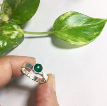Cargar imagen en el visor de la galería, Green Onyx Silver 925 Ring