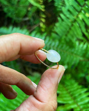 Cargar imagen en el visor de la galería, Natural Gems Twist Gold Copper Ring