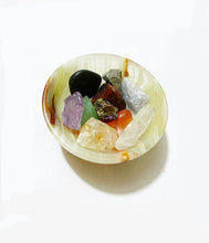 Cargar imagen en el visor de la galería, Onyx Bowl 2” + 10 Crystals Bundle