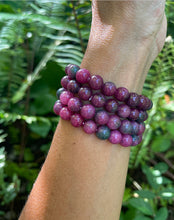 Cargar imagen en el visor de la galería, Ruby Zoisite Bracelet