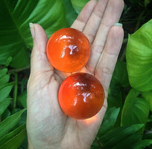 Cargar imagen en el visor de la galería, Amber Spheres w/ Stand 40mm
