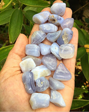 Cargar imagen en el visor de la galería, Blue Lace Agate Tumblestones