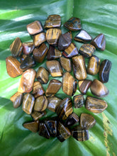 Cargar imagen en el visor de la galería, Yellow Tiger Eye Tumblestones