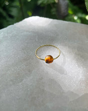 Cargar imagen en el visor de la galería, Natural Gems Twist Gold Copper Ring