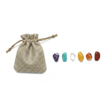 Cargar imagen en el visor de la galería, Chakra Set / 7 Small Crystals