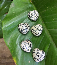 Cargar imagen en el visor de la galería, Dalmatian Jasper Hearts 35mm