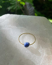 Cargar imagen en el visor de la galería, Natural Gems Twist Gold Copper Ring