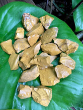 Cargar imagen en el visor de la galería, Yellow Jasper Raw Chunks