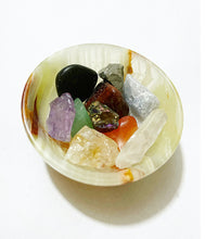 Cargar imagen en el visor de la galería, Onyx Bowl 2” + 10 Crystals Bundle