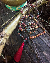 Cargar imagen en el visor de la galería, Red Jasper Japa Mala