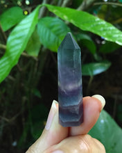 Cargar imagen en el visor de la galería, Fluorite Obelisk Wand Point
