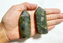 Cargar imagen en el visor de la galería, Labradorite Obelisk Tower Wand Point 3”