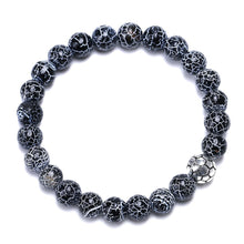 Cargar imagen en el visor de la galería, Natural Stones Beads Adjustable Bracelet 8mm
