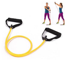 Cargar imagen en el visor de la galería, Latex Elastic Resistance Bands Yoga Pull Rope for Pilates, Gym &amp; Expander Workouts
