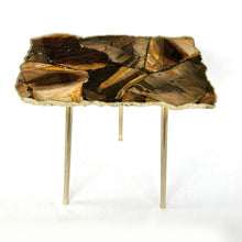 Cargar imagen en el visor de la galería, Brown Agate Crystal Gemstone Quartz Coffee Table
