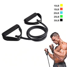Cargar imagen en el visor de la galería, Latex Elastic Resistance Bands Yoga Pull Rope for Pilates, Gym &amp; Expander Workouts
