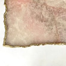 Cargar imagen en el visor de la galería, Rose Quartz Agate Crystal Gemstone Quartz Coffee Table
