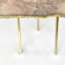Cargar imagen en el visor de la galería, Rose Quartz Agate Crystal Gemstone Quartz Coffee Table

