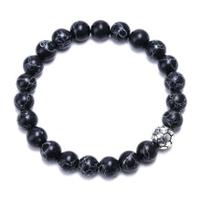 Cargar imagen en el visor de la galería, Natural Stones Beads Adjustable Bracelet 8mm
