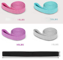 Cargar imagen en el visor de la galería, Set de 3 Bandas Elásticas de Estiramiento | Yoga, Danza y Fitness

