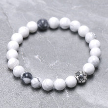 Cargar imagen en el visor de la galería, Natural Stones Beads Adjustable Bracelet 8mm
