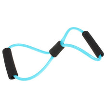 Cargar imagen en el visor de la galería, Yoga Resistance Bands Tube Stretch Fitness Pilates Exercise Tool
