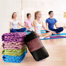 Cargar imagen en el visor de la galería, Toalla Antideslizante para Mat de Yoga y Pilates | Cobertor Fitness
