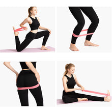 Cargar imagen en el visor de la galería, 5-Level Rubber Resistance Bands for Pilates, Yoga, Crossfit &amp; Gym
