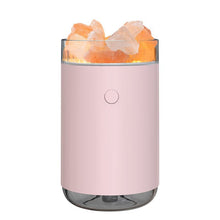 Cargar imagen en el visor de la galería, Crystal Salt Stone Humidifier Household Silent Air Humidification Aromatherapy Essential Oil Diffuser
