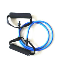 Cargar imagen en el visor de la galería, Latex Elastic Resistance Bands Yoga Pull Rope for Pilates, Gym &amp; Expander Workouts
